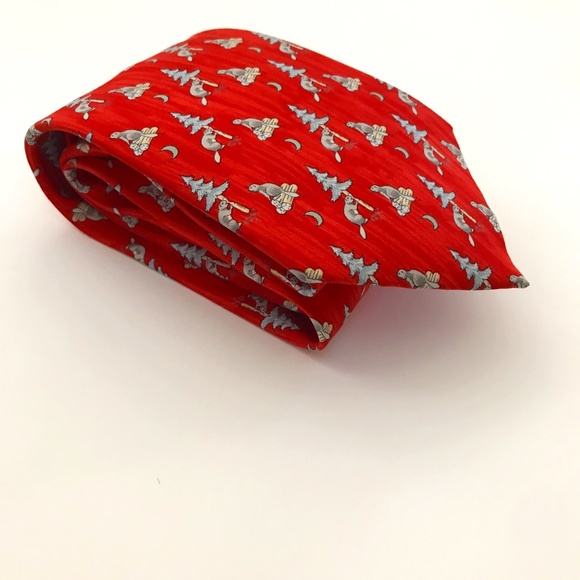 Vintage HERMÈS Tie - 100% Silk, MINT Condition - Perfect Gift for the Holidays - Picture 1 of 5